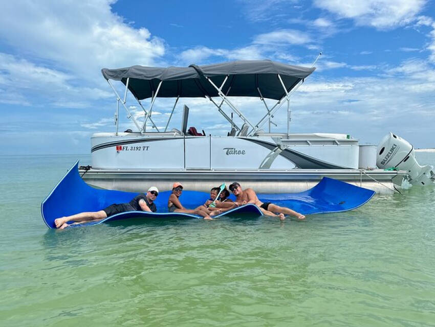 Privae Pontoon 4 Hour Clearwater Beach Private Pontoon Boat Tour, Sep 8th 7:00pm ...