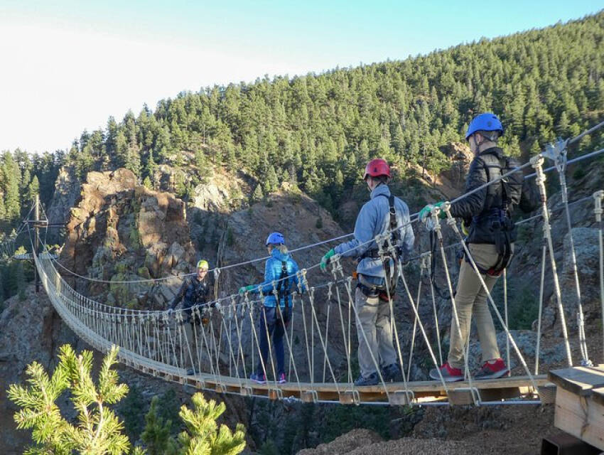 Combo Course Zipline Tour, Jul 14th 5:00pm, Manitou Springs, eventseeker