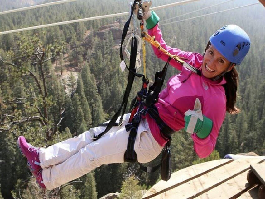Fins Course Scenic Zipline Tour, Aug 19th 5:00pm, Colorado Springs ...