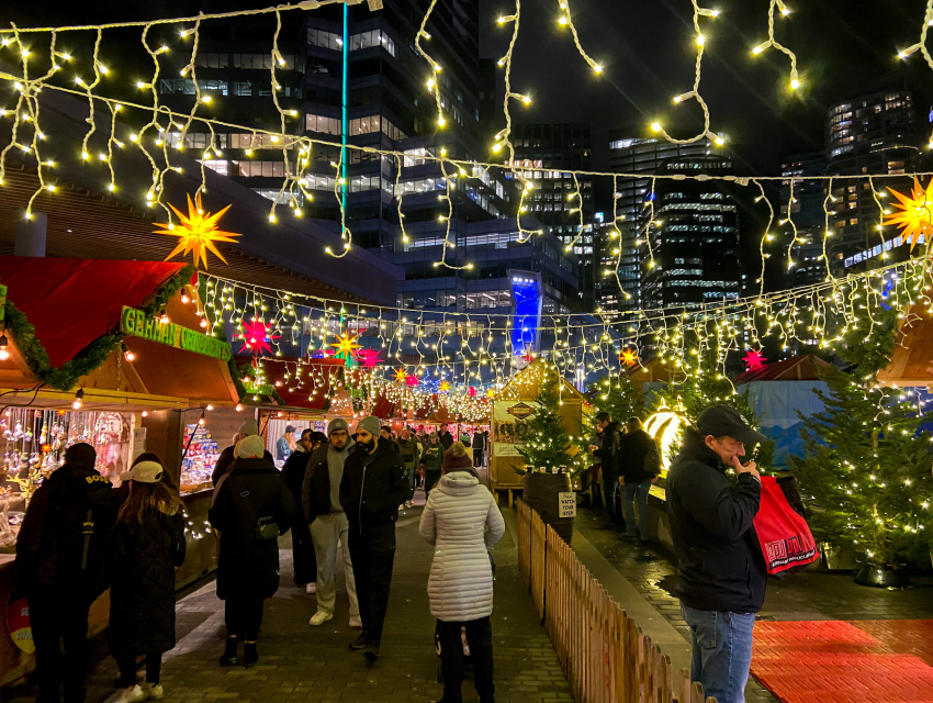 ตลาดคริสต์มาสแวนคูเวอร์