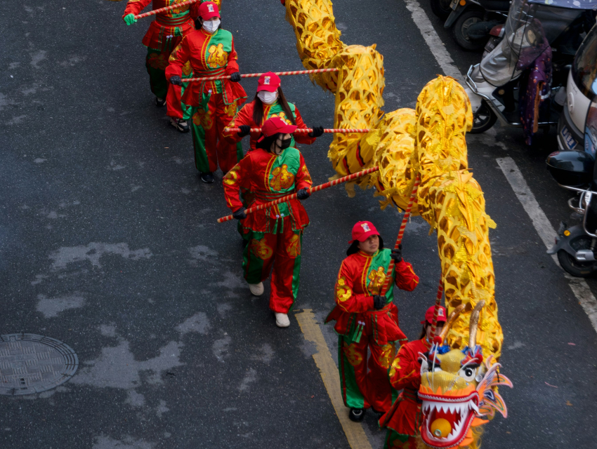 Vancouver Chinatown Spring Festival Parade