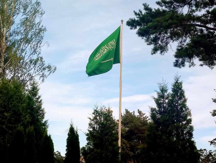 Tag der saudischen Flagge